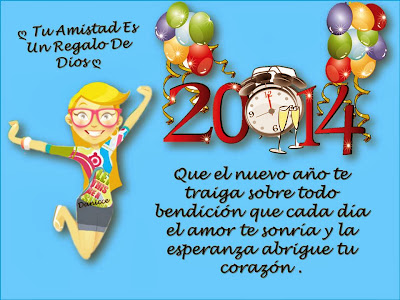 Que el nuevo año te traiga sobre todo bendición que cada día el amor te sonría y la esperanza abrigue tu corazón.