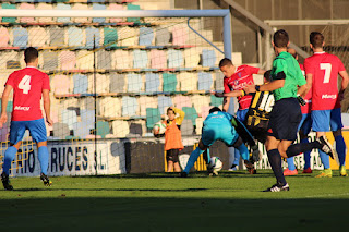 El Barakaldo CF regresa al liderato tras golear 4-1 a La Roda