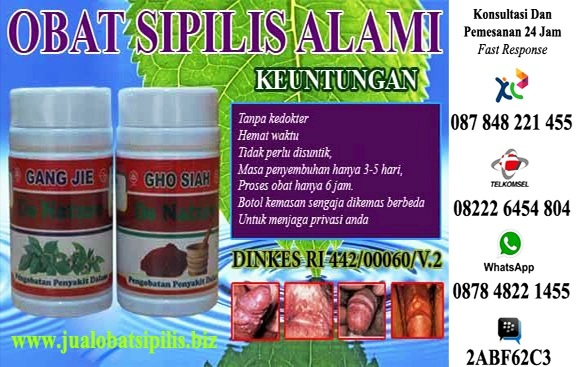Obat Sipilis De Nature Indonesia