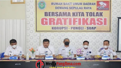 Bupati Musa Ahmad Tinjau Kondisi Sarana dan Prasarana RSUD Demang Sepulau Raya