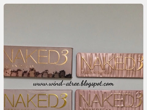 [Comparison] Urban Decay Naked 3 - Fake VS Ori