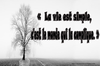 Belles phrase de la vie