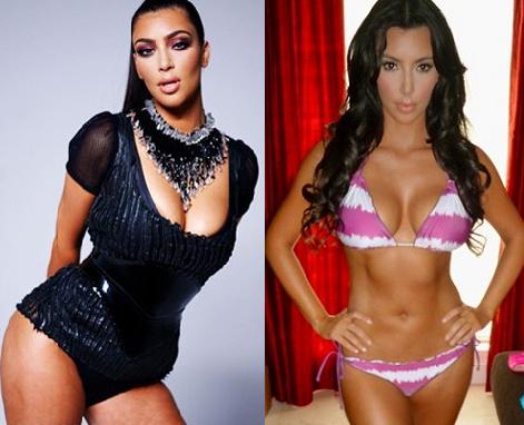 Anti cellulite Kim Kardashian