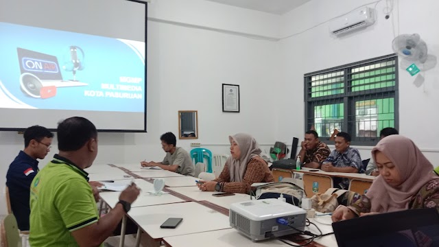 Rapat MGMP Multimedia di SMK PGRI 2 Pasuruan