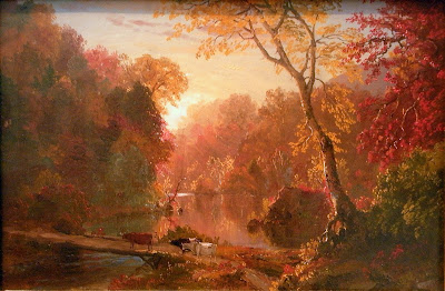  Frederic Edwin Church  - autumn in North America, 1856 