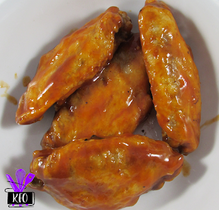 homemade air fryer and pressure cooker chicken wings with sauc