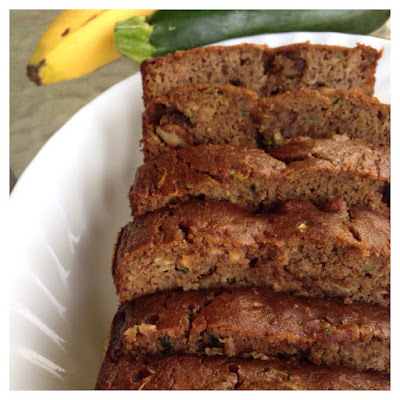 Zucchini Banana Bread recipe