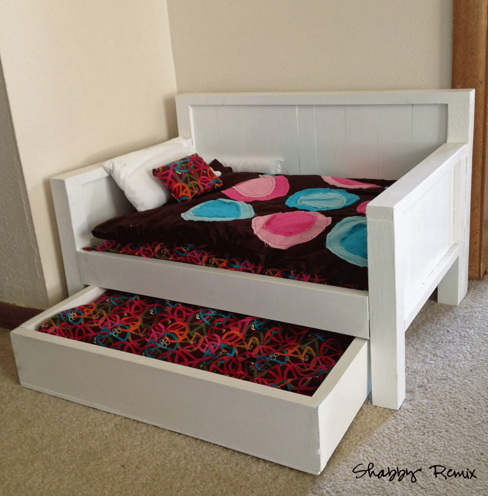 DIY American Girl Doll Bed