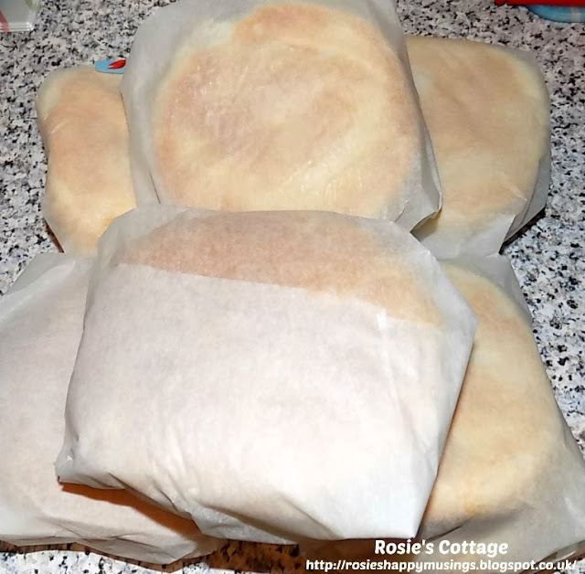 Meal Prepping For Breakfast: The breakfast rolls are then wrapped, the breakfast rolls are placed into a large clip-seal bag and go into the freezer until needed.