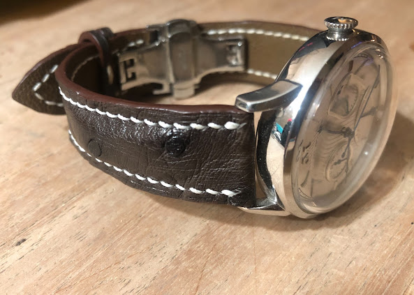 Watch Trunk - Master Patina Alligator Light Brown