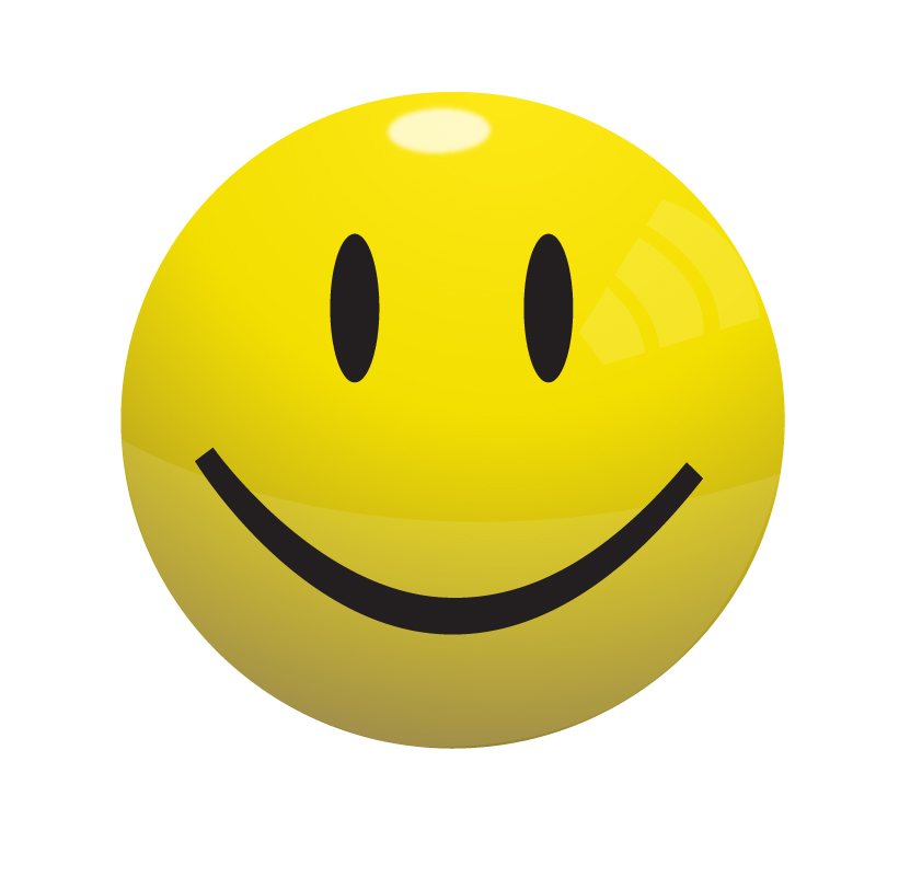 funny smiley face cartoon. text animated smiley face