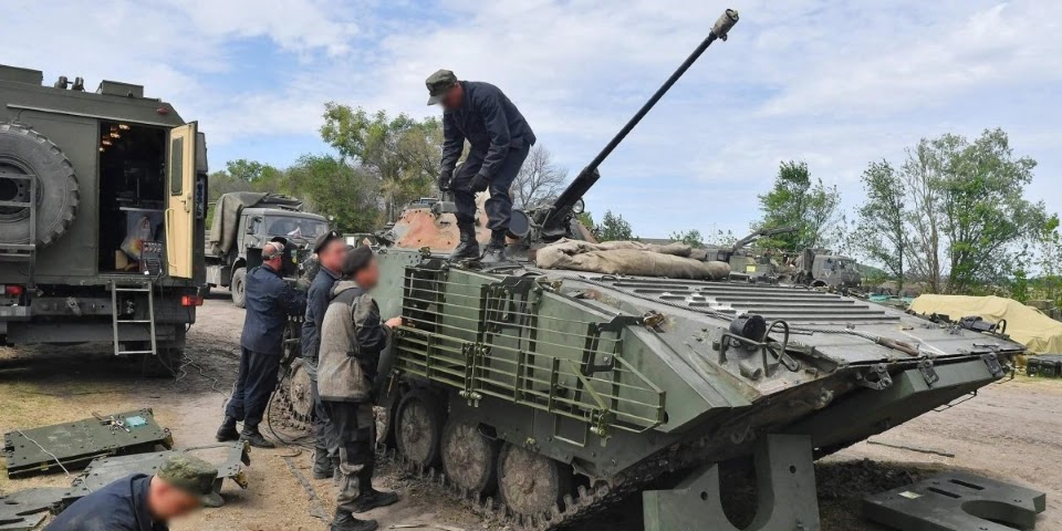 ЗСУ захопили російську БМП з найновішим додатковим захистом