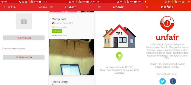 Unfair: Laporkan Tindak Kecurangan Pilkada Pakai Apps Ini