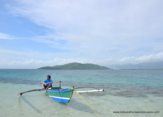 Ed in Manjuyod Sandbar