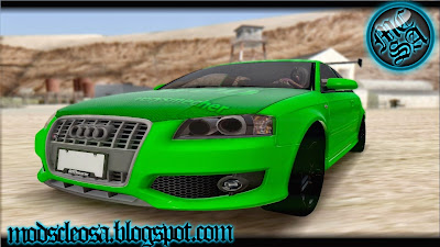 Mods Cleo GTA San Andreas: Audi S3 2007 Tuned