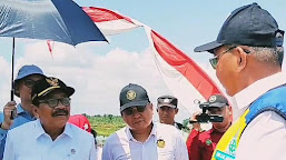   Kunker Ke Kabupaten Pulang Pisau, Soekarwo Tinjau Kawasan Food Estate