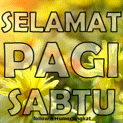 Gambar animasi SELAMAT PAGI Sabtu  Display Picture DP BBM