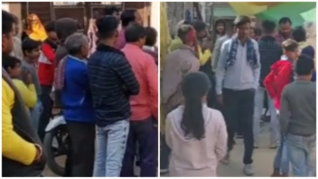 छेड़छाड़ के विरोध में आरोपी ने किया फायर