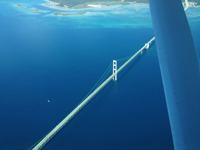 The Mackinac Bridge -- The Impatient Gardener