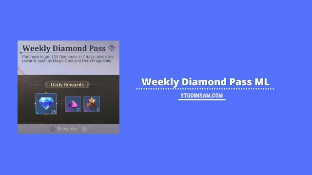 weekly diamond pass ml