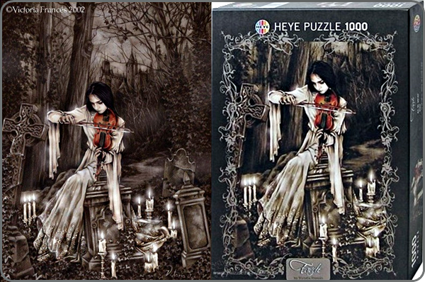 Heye violin 1000 puzzle -victoria frances