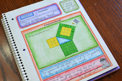 8th Grade Math Interactive Notebook