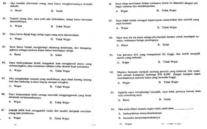 CMR Blog: Contoh soalan Insak