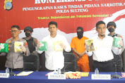 Polisi Gagalkan Penyelundupan 20 Kg Sabu Dari Makassar