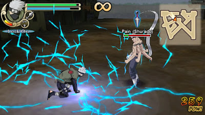 Naruto Impact : Kakashi (Akatsuki) v1.7 Texture Narsen for PSP Updates New Games Android 