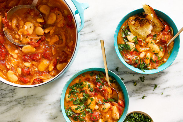 New Nytimes Roasted Tomato and White Bean Stew