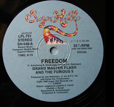 Grandmaster Flash - Freedom [VLS] (1980)[INFO]