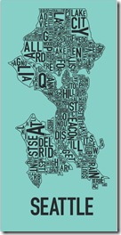 Seattle typo map