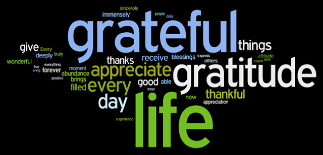 Gratitude words and synonyms