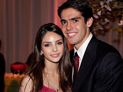 Kaka With His Wife