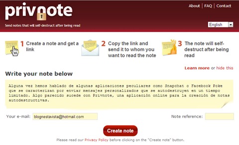 Privnote