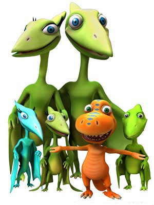 Dinosaur Train Beauty Cartoons