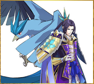 Mitsuhide with Articuno - Pokemon Conquest cute wallpaper