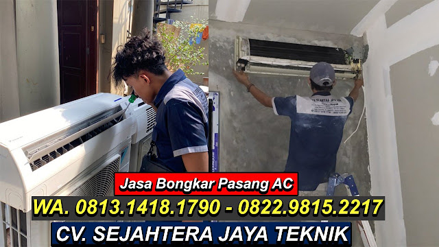 Jasa Bongkar Pasang AC dan Service AC di Cempaka Baru, Kemayoran