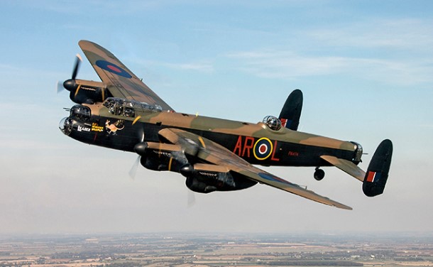 The Last PA474 Lancaster Bomber Returns To Air Over Europe