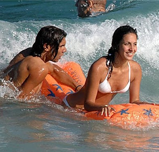 Rafael Nadal and Maria Perello