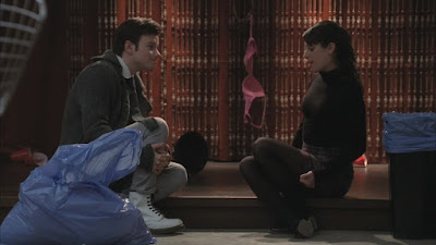 Rachel and Kurt talking