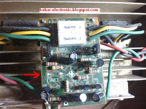 BAHAR ELECTRONIC: CARA MODIF OCL 150 WATT AGAR R 10K TIDAK 