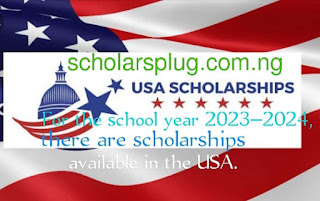 For the school year 2023–2024, there are scholarships available in the USA.