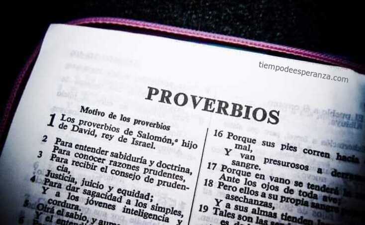 Enseñanza del libro de los Proverbios