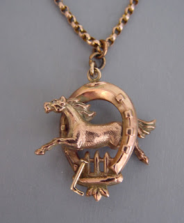 gold horse jewelry