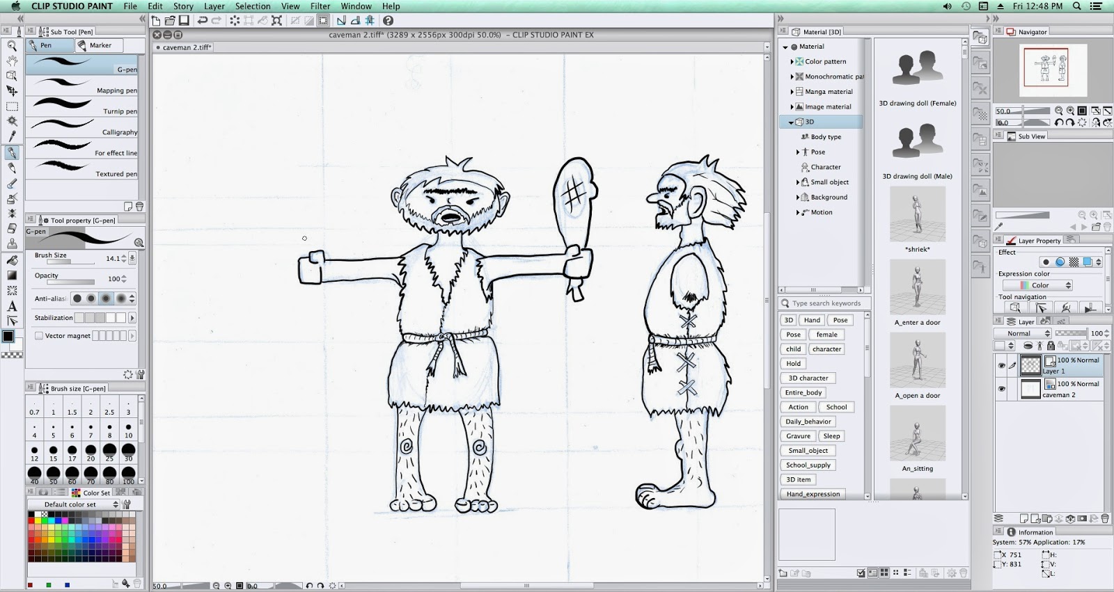 Off World Girl S Terrestrial Com Channel Part 5 Of Making Materials With Clip Studio Coordinate
