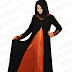 Baju Gamis Warna Hitam Kombinasi