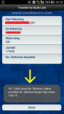 Cara Cek Nomor Referensi Transfer BCA Pakai Internet Banking BRI