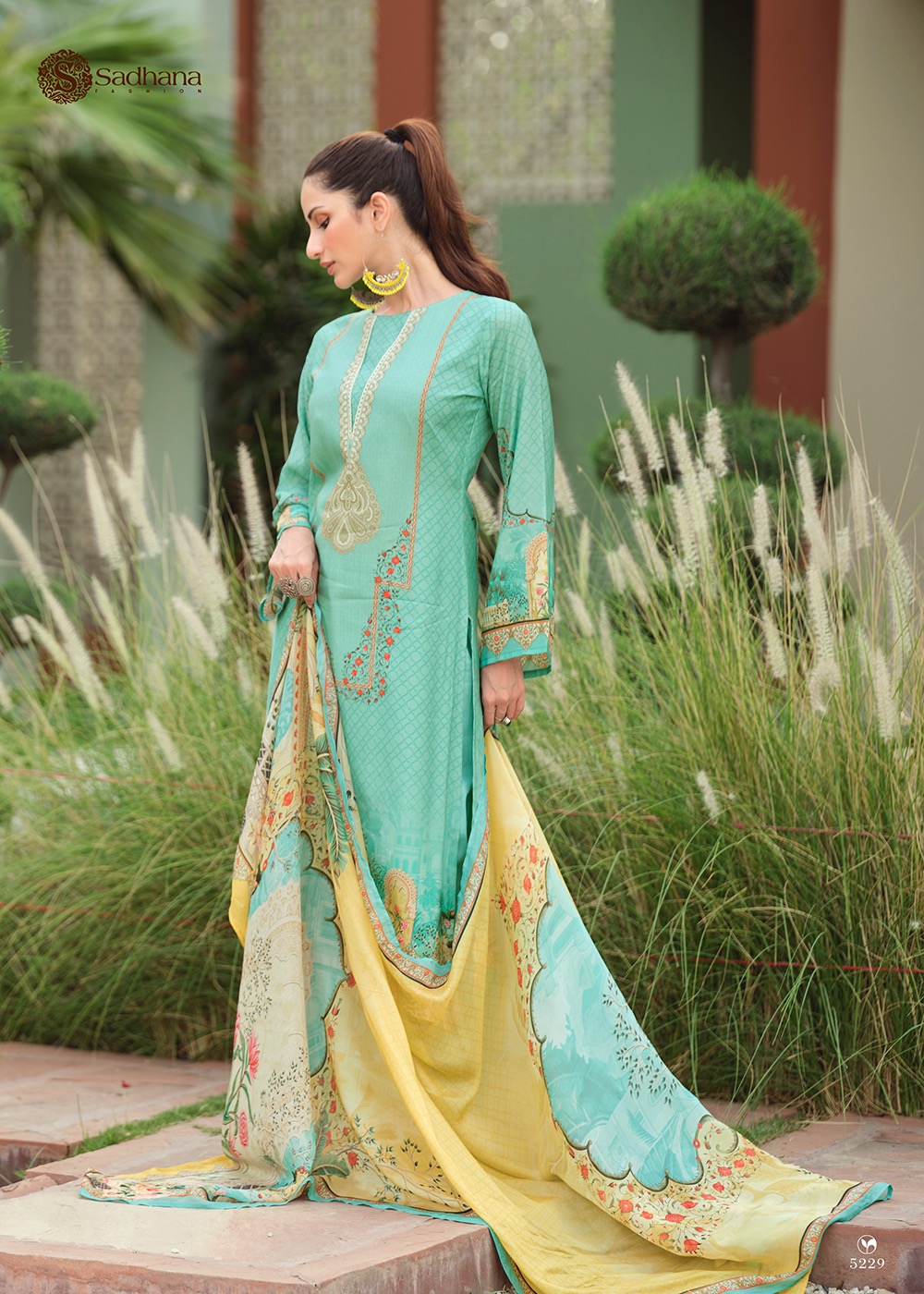Sadhana Mehtab Vol 3 Pant Style Dress Material Catalog Lowest Price