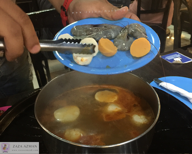 Makanan steambot dan BBQ murah di Shah alam